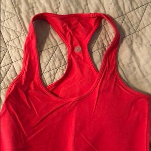 Size 4 lululemon pink Racerback tank